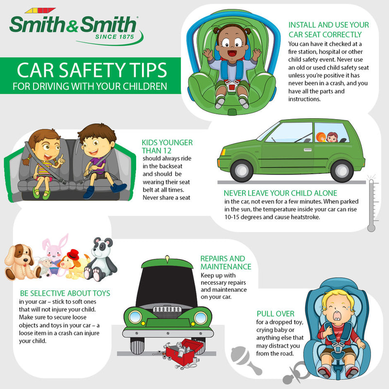 Car safety tips for driving with children Smith Smith